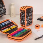 MILAN: piórnik 2-poziomowy z wyposażeniem TANDEM - obrazek 2