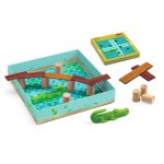 Djeco: Gra logiczna Sologic CROCO BRIDGE 5+ - obrazek 2