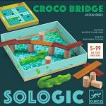 Djeco: Gra logiczna Sologic CROCO BRIDGE 5+ - obrazek 3