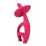 Mombella: gryzak dancing elephant Dark Pink - obrazek 2