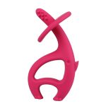 Mombella: gryzak dancing elephant Dark Pink