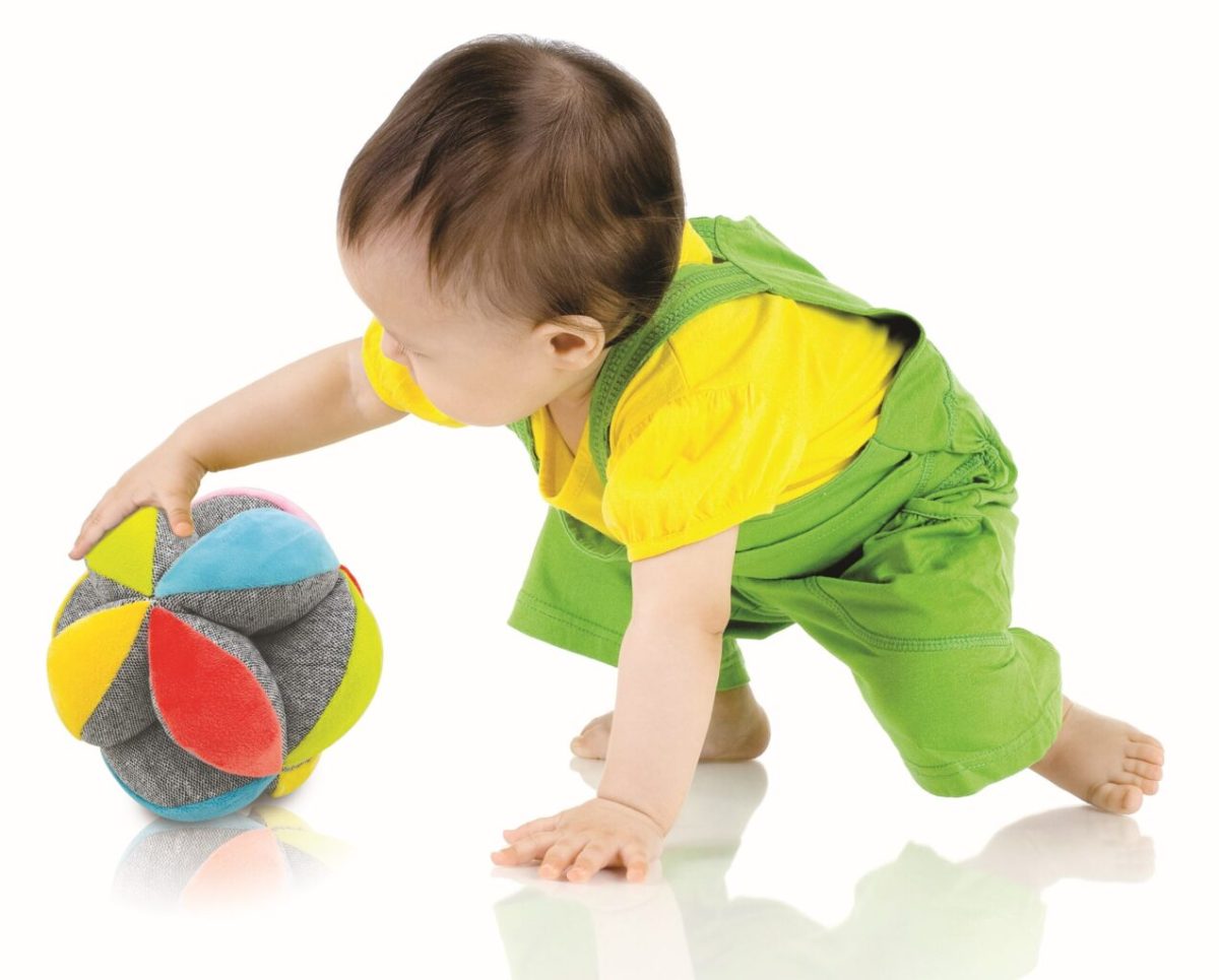 LUDI: piłka do nauki CHWYTANIA - obrazek 3