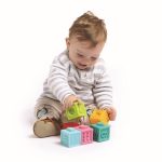 LUDI: miękkie KLOCKI sensoryczne z ŁĄCZENIAMI - obrazek 3