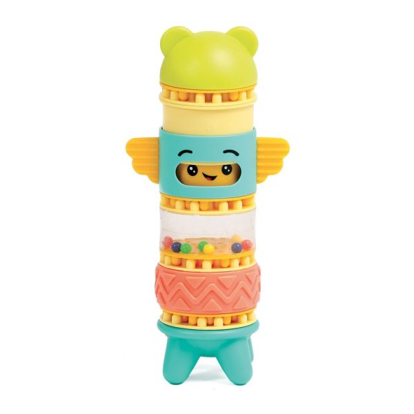 LUDI: totem sensoryczny „A Kuku!” - zestaw konstrukcyjny z niespodzianką
