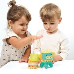 LUDI: totem sensoryczny „A Kuku!” - zestaw konstrukcyjny z niespodzianką - obrazek 2