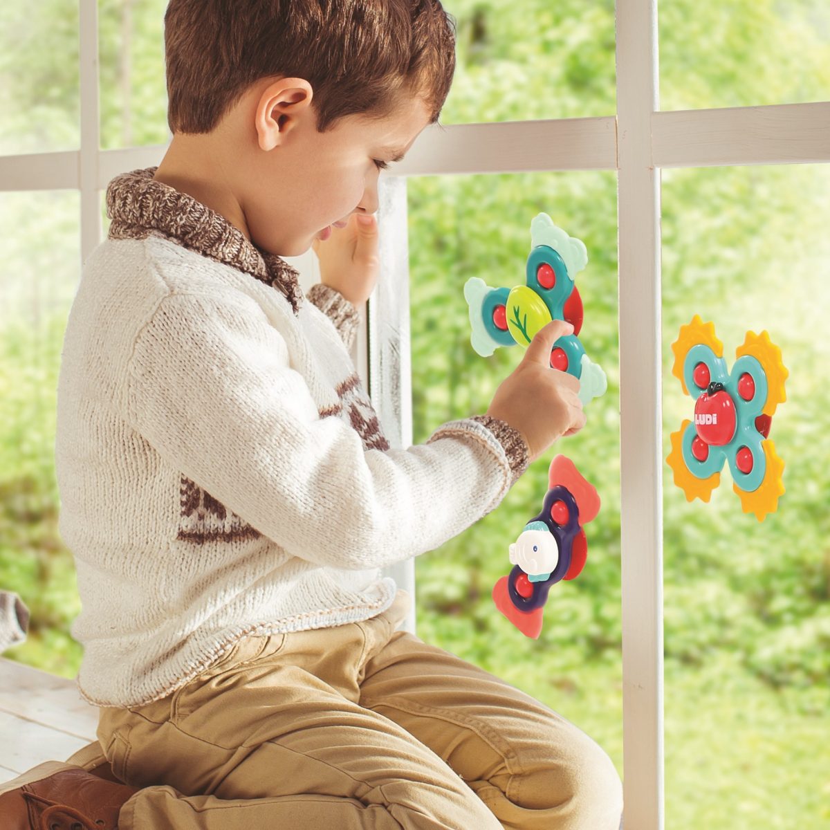 LUDI: SPINNERY sensoryczne z przyssawkami - obrazek 2