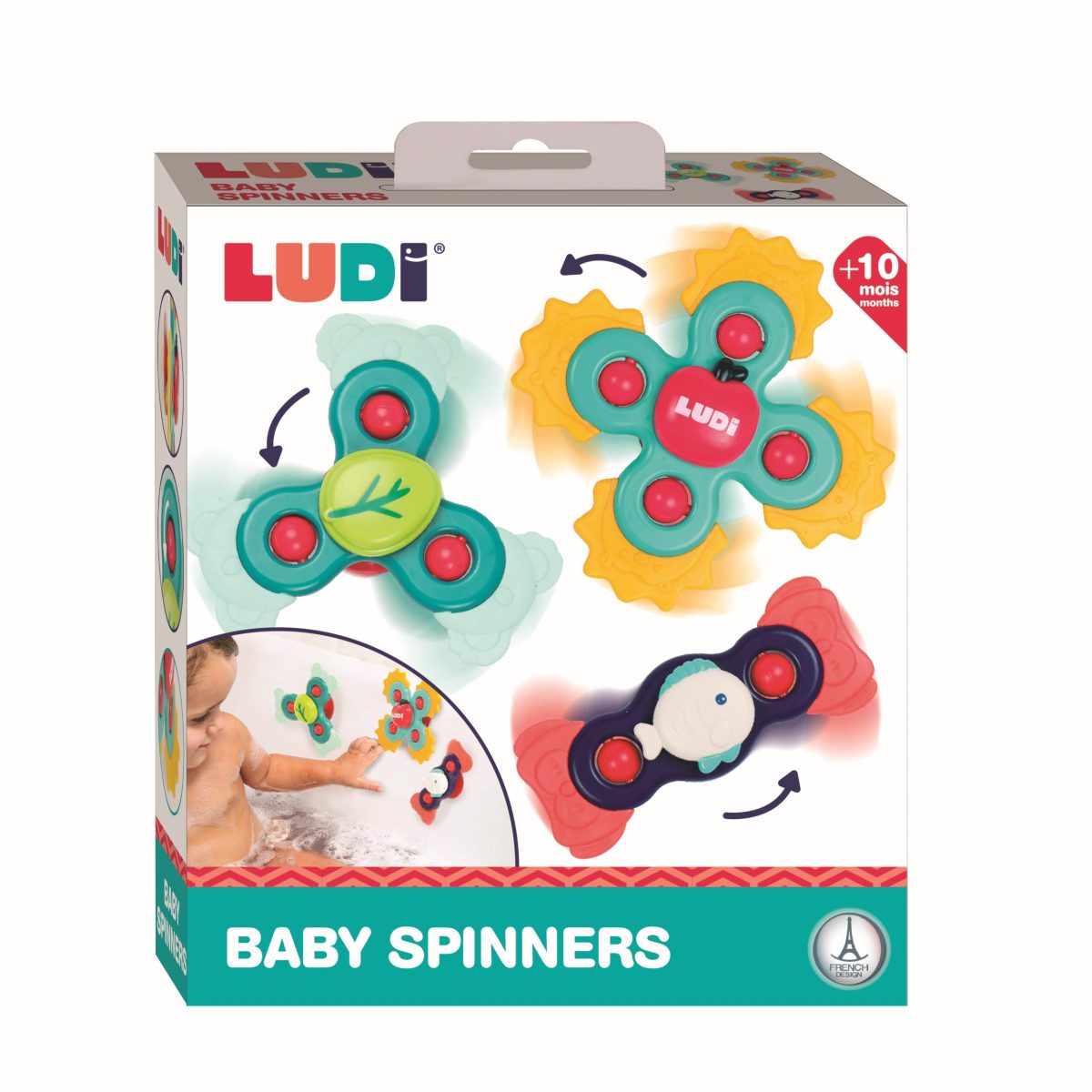 LUDI: SPINNERY sensoryczne z przyssawkami - obrazek 4