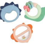 LUDI: zestaw 3 GRYZAKÓW sensorycznych