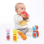 LUDI: miękkie KRĘGLE-KOTKI z CYFERKAMI - obrazek 2