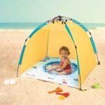 LUDI: namiot plażowy z brodzikiem UV50 - obrazek 2