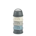 BEABA: pojemniki na mleko w proszku mineral grey/blue