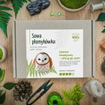 AGNA WOOL ART: Ufilcuj go sam! Zestaw do filcowania Sowa Płomykówka