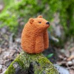 AGNA WOOL ART: Ufilcuj go sam! Zestaw do filcowania Miś - obrazek 2