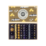 Billes & Co: Szklane kulki ZŁOTO I DIAMENTY / 60 el.