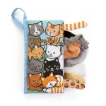 Jellycat: Kitten Tails - Książeczka Sensoryczna dla Dzieci KOTKI