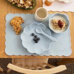 JackOJuno: jasnoniebieska podkładka silikonowa POPPY - obrazek 2