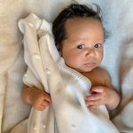 JackOJuno: Dzianinowy kocyk BUBBLE perłowy - obrazek 3