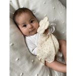 JackOJuno: Kremowa przytulanka muślinowa kwiatek - obrazek 2