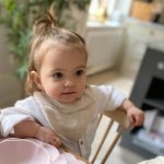 JackOJuno: Bawełniany śliniak, apaszka jasnoróżowa - obrazek 2