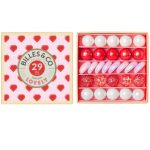 Billes & Co: Szklane kulki SERCE / 29 el.