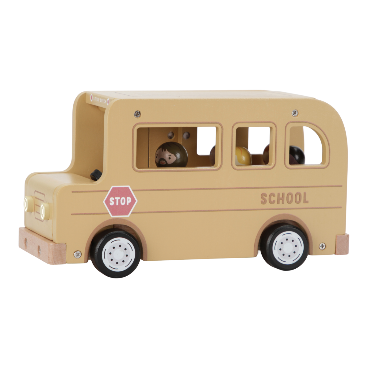 Little Dutch: drewniany szkolny autobus - obrazek 3