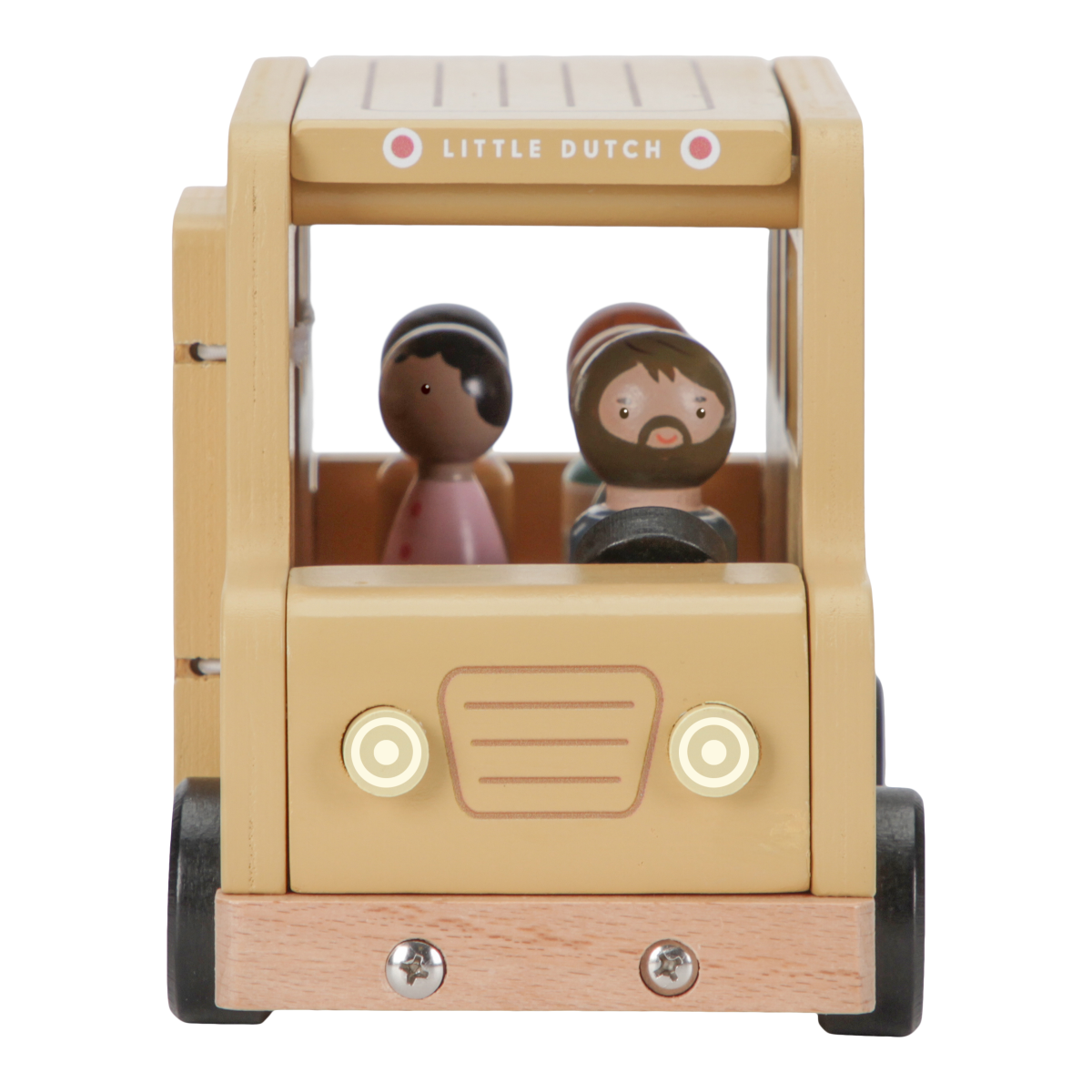 Little Dutch: drewniany szkolny autobus - obrazek 2