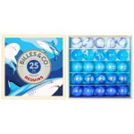 Billes & Co: Szklane kulki REKINY / 25 el.