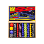 Billes & Co: Szklane kulki KOLOROWA NOC / 62 el.