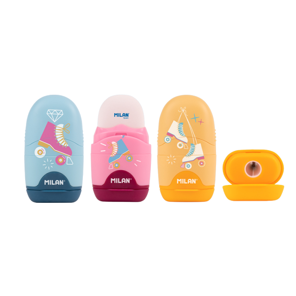 MILAN: temperówko - gumka CAPSULE ROLLER