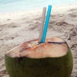 Fommi: silikonowa słomka wielorazowa z czyścikiem Grey/Blue 2 szt. - obrazek 2