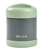 Beaba: duży termos obiadowy 300 ml mineral grey/sage green - obrazek 3