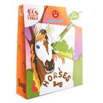 SABBIARELLI: Zestaw do kolorowania piaskiem - Konie