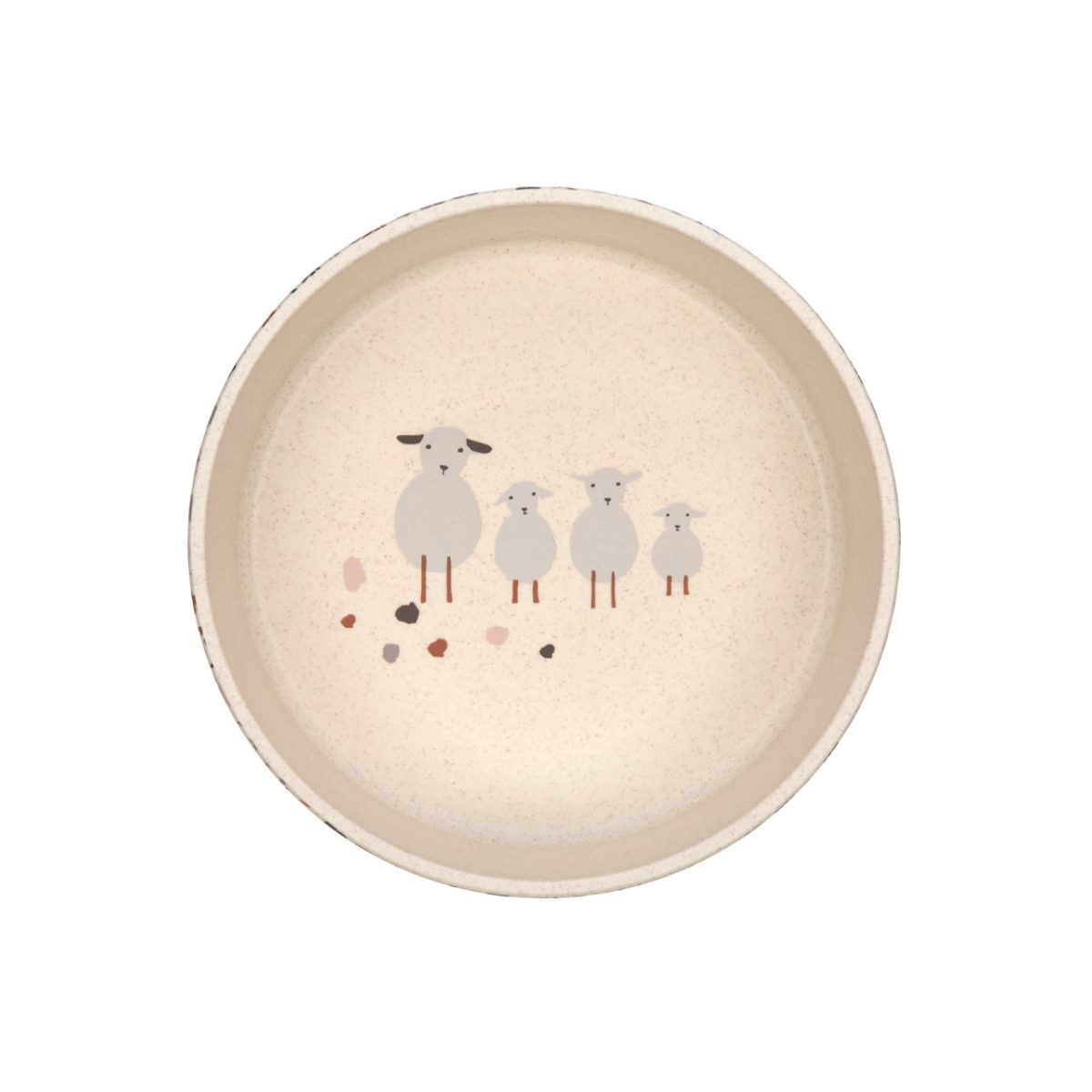 Lassig: miseczka dla dzieci Tiny Farmer Sheep - obrazek 1