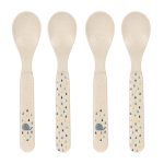 Lassig: zestaw 4 łyżeczek dla dzieci Little Water Whale