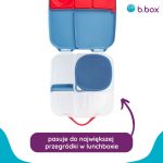 b.box: silikonowy pojemnik z pokrywką do lunchboxa Ocean - obrazek 5