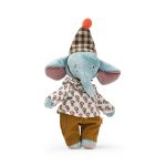 Moulin Roty: LES MINOUCHKAS - Słonik PABLO w ozdobnym pudełku - obrazek 2