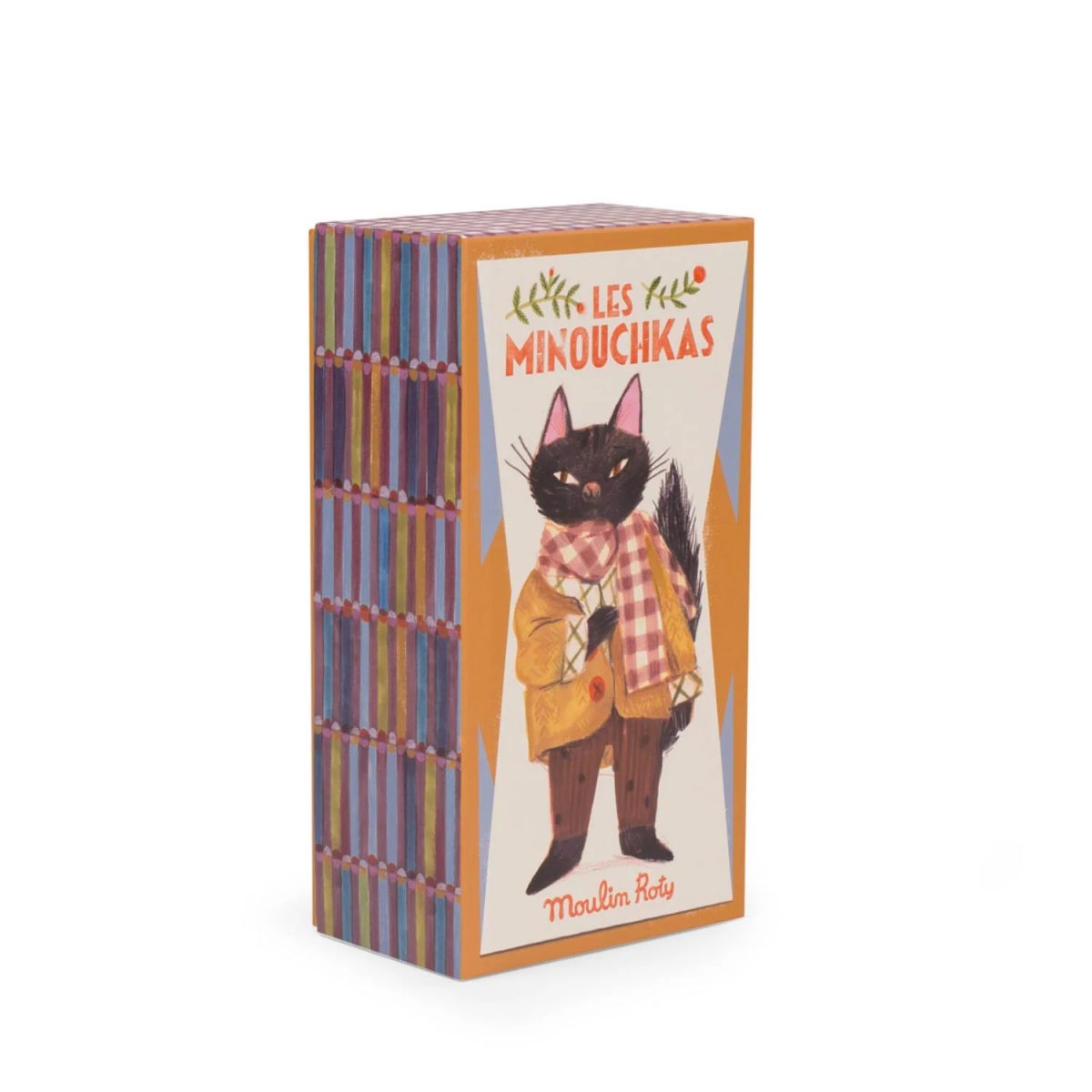 Moulin Roty: LES MINOUCHKAS - Kotek LÉON w ozdobnym pudełku - obrazek 3