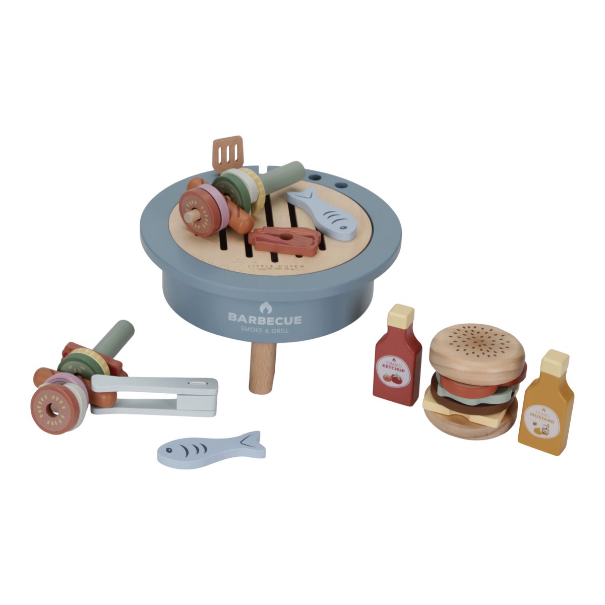 Little Dutch: drewniany zestaw Grill - obrazek 1