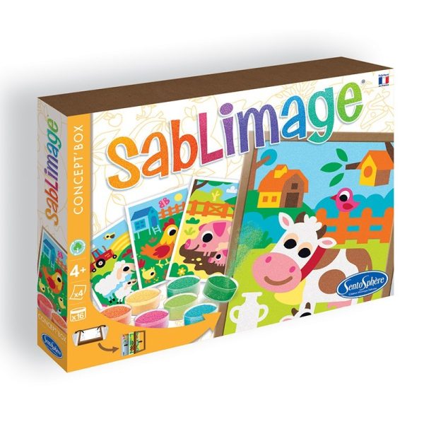 SentoSphere: zestaw art piasek Sablimage FARMA 4+