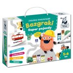 Kapitan Nauka: Zabawy edukacyjne. Bazgraki. Super pojazdy