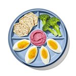 OXO tot: Talerzyk Dzielony z Silikonową Przyssawką Dusk - obrazek 4