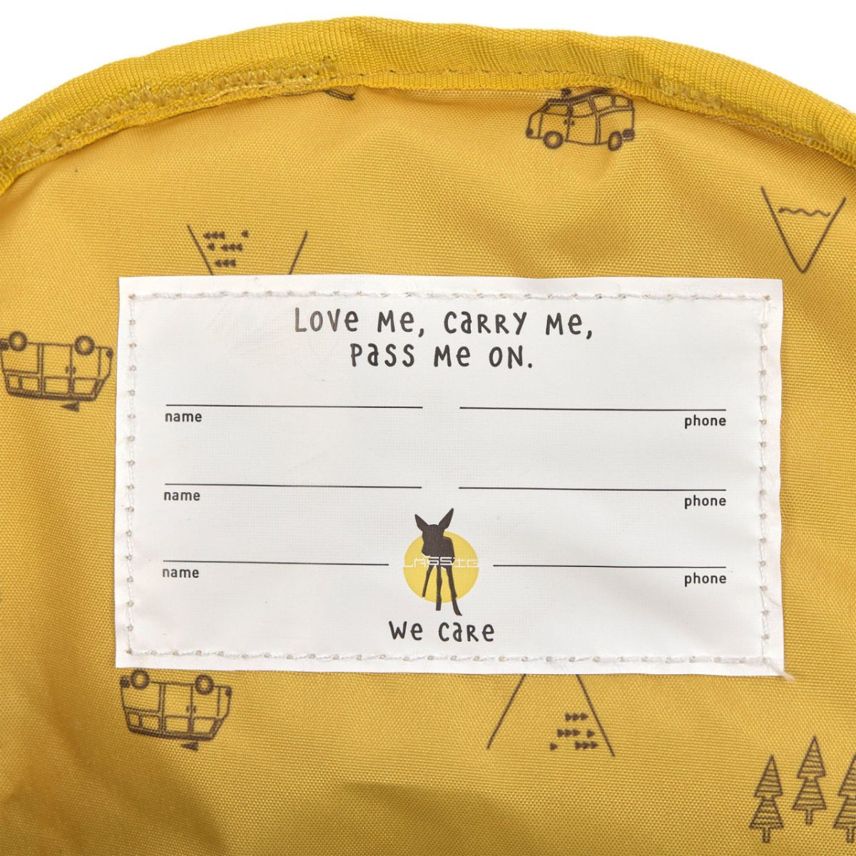 Lassig: Plecak mini Adventure Bus - obrazek 3