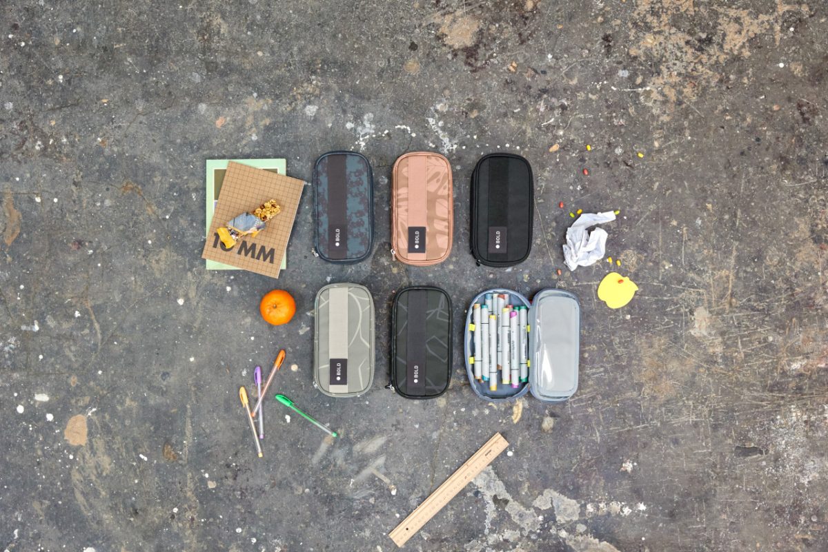 Lassig: Piórnik na akcesoria szkolne Bold anthracite - obrazek 3