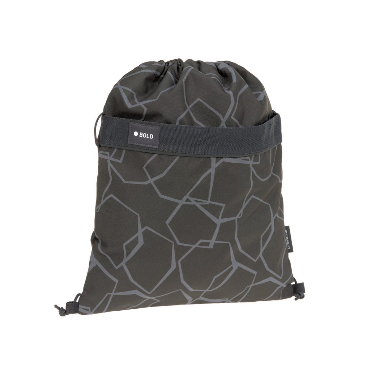 Lassig: torba sportowa / worek szkolny / Bold Edges grey - obrazek 1