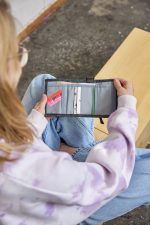 Lassig: portfel szkolny BOLD / SPOTS BLUE - obrazek 5