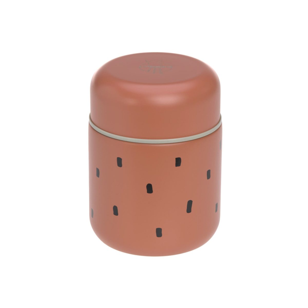 Lassig: termos obiadowy 350ml Happy Prints, caramel - obrazek 1