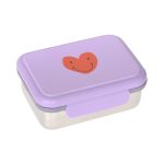 Lassig: Lunchbox ze stali nierdzewnej Little Gang Heart lilac