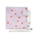 Lassig: zestaw torebek na przekąski Happy Rascals Heart