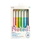 Ooly: cienkopisy z zakreślaczami 2w1 Noted!