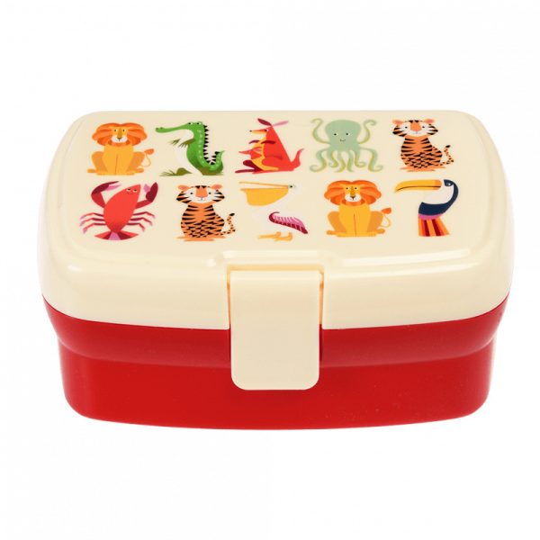 Rex London: lunchbox z wyjmowaną tacką Zwierzęta